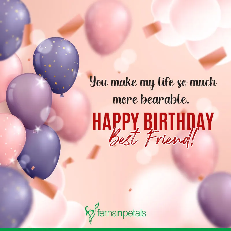 Best Happy Birthday Quotes Wishes For Friend 21 Ferns N Petals