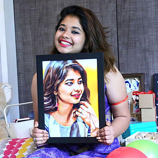 Buy/Send Personalised Digital Photoframe Online- FNP