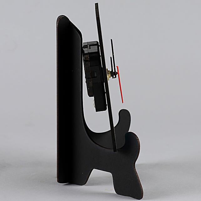 personalised table clock for dad