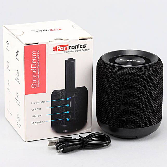 Portronics Bluetooth Speaker Sound Drum Portronics Sounddrum At