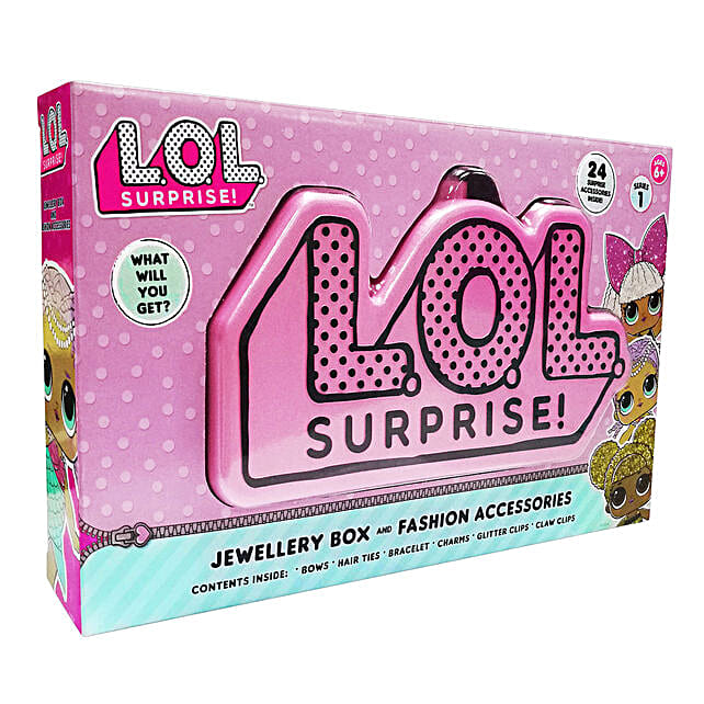 Buy/Send LOL Surprise Logo Jewellery Box Online- FNP
