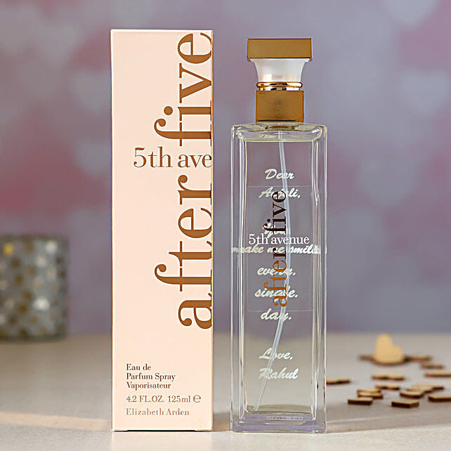 Buy/Send Personalised Elizabeth Arden 5th Avenue After Five EDP