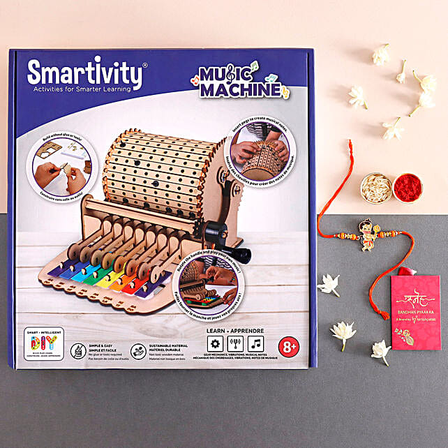 Buy/Send Sneh Bal Hanuman Rakhi N Smartivity Xylofun Online- FNP