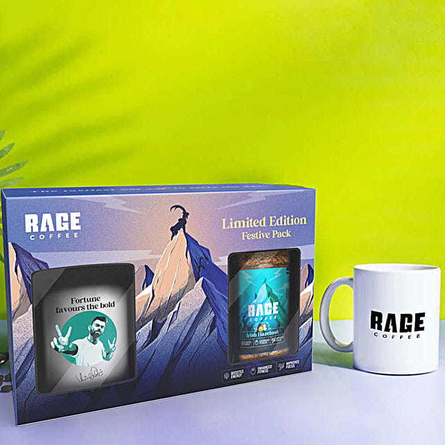 Sent Rage Buy/Send Rage Coffee & Mug Limited Edition Combo Online- FNP