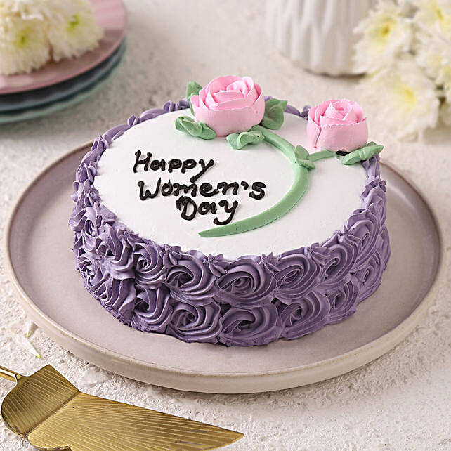 Buy/Send Women s Day Special Flowers Cake Online- FNP