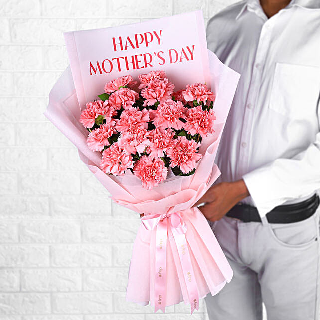 Mothers Day Carnation Bouquet