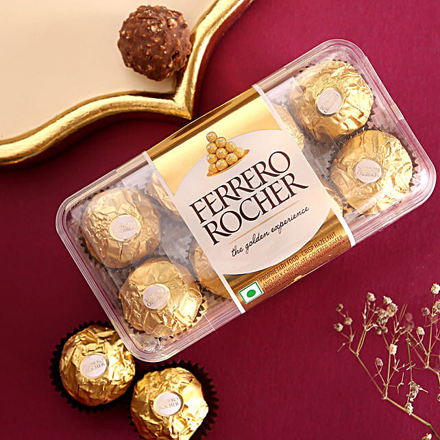 Ganesha Blessings Rakhi Set N Ferrero Bliss