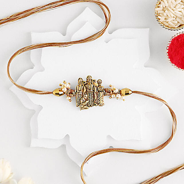 Ethereal Embrace Ram Darbar Rakhi