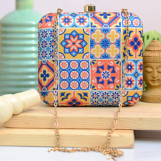 SMALL CANVAS CLUTCH BLISS OF BOHEMIA main image 0