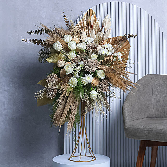 Rustic Roses N Daisies Warm Greetings