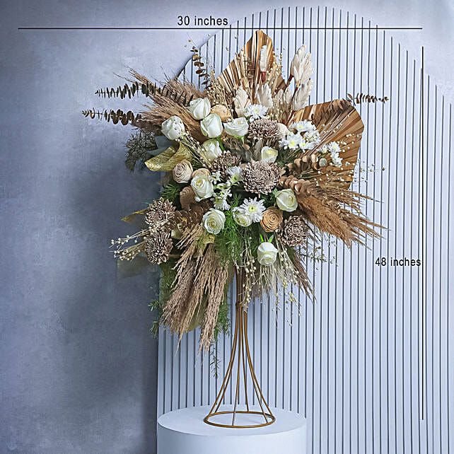 Rustic Roses N Daisies Warm Greetings