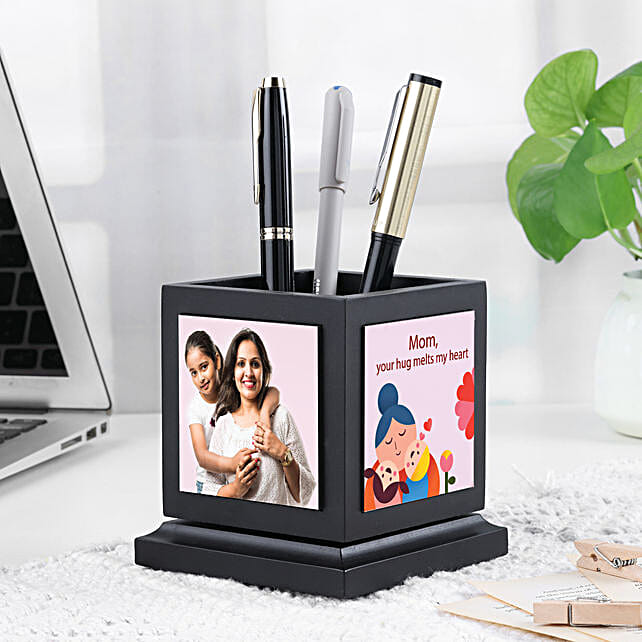 Buy/Send Personalised Pen Holder for Mom Online- FNP