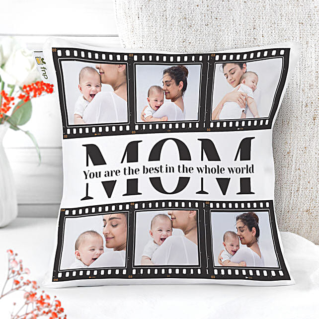 Personalised Photo Cushion for Mom