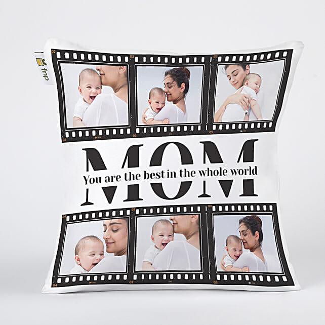 Personalised Photo Cushion for Mom