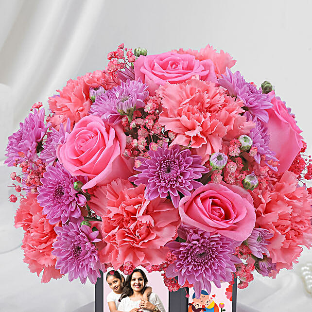 Bedazzled Roses Delight In Personalised Pen Holder