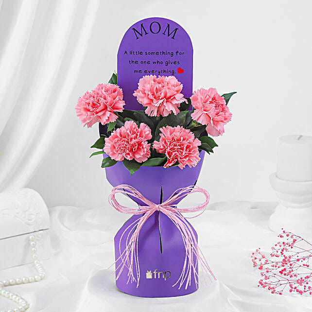 Carnation Beauty Bouquet For Mom
