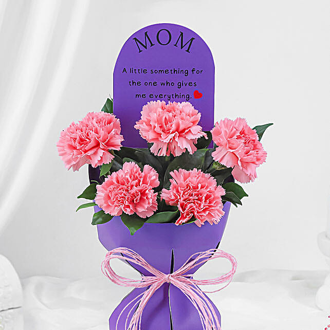 Carnation Beauty Bouquet For Mom