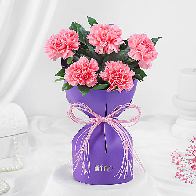 Carnation Beauty Bouquet For Mom