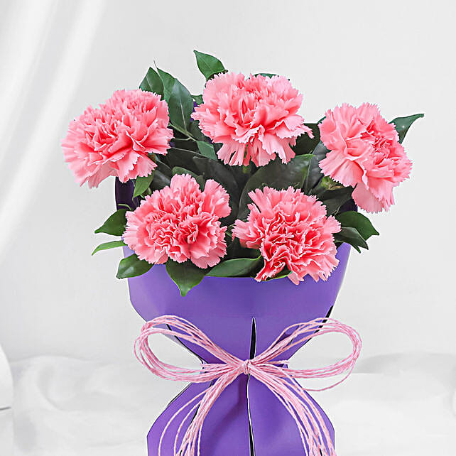 Carnation Beauty Bouquet For Mom
