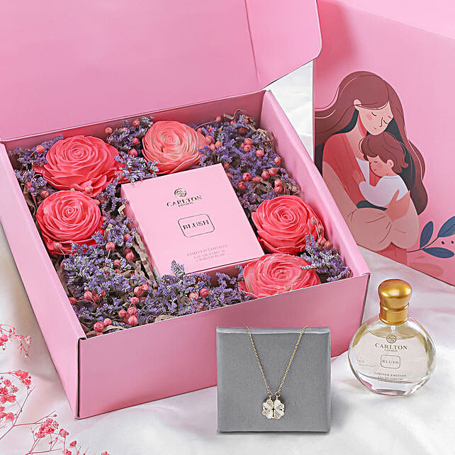 Moms Blush and Bloom Hamper