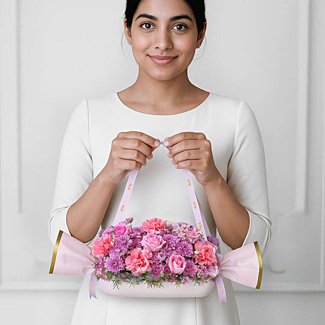 Sweet Mothers Love Rose Arrangement