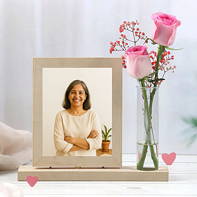 Women Power Personalised Frame N Roses