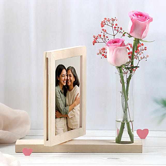 Women Power Personalised Frame N Roses