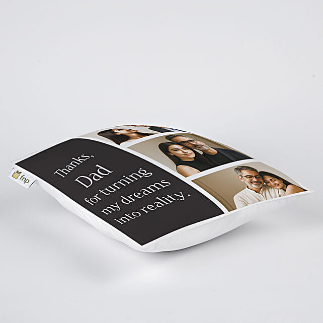 Dads Personalised Memory Cushion