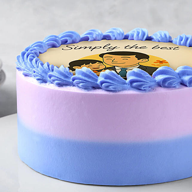 Choco Cream Cake for Fathers Day