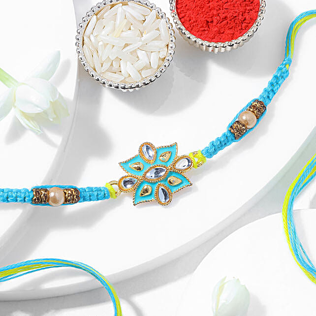 Jewel of Brotherhood Pendant Rakhi