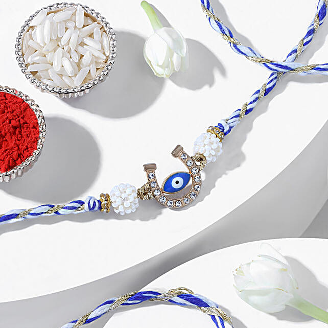 Evil Eye Charm Rakhi