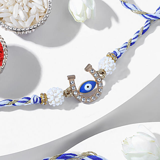 Evil Eye Charm Rakhi