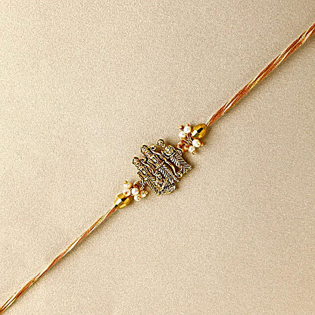 Ethereal Embrace Ram Darbar Rakhi N Kaju Katli Delight