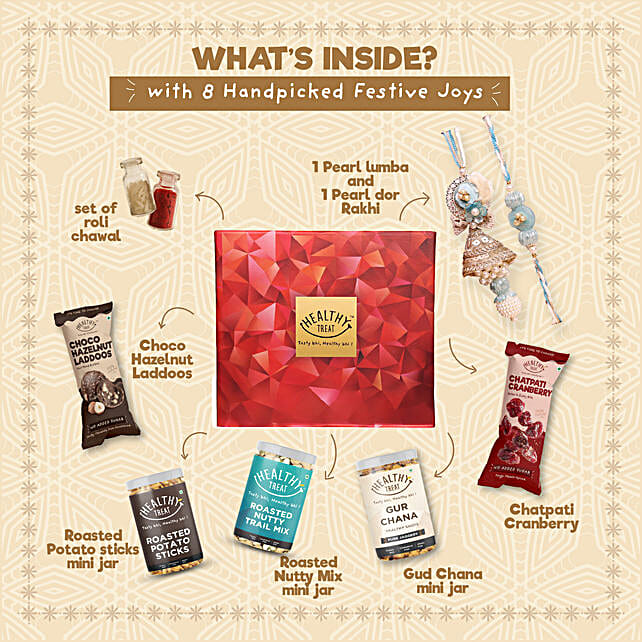 Tasteful Traditions Rakhi Hamper for the Duo