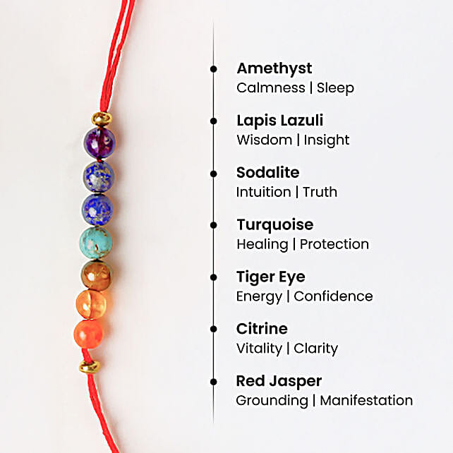 7 Chakra Harmony Rakhi