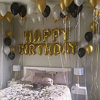 surprise for birthday boyfriend