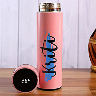 Water Bottle Personalized Thermoflask Buy/Send Personalised Pink