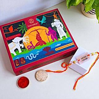 Buy/Send Little Champ Rakhi N Puzzle Gift Combo Online- FNP