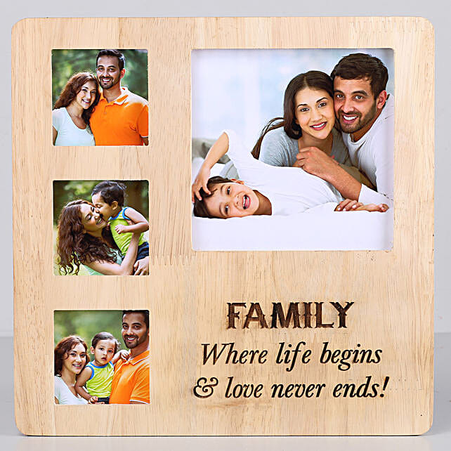 Perfect Family Personalised Photo Frame uae | Gift Perfect Family ...