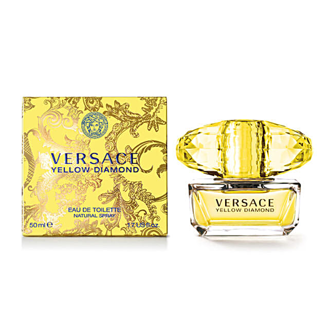 Women's Perfume Versace Yellow Diamond EDT 50 ml
