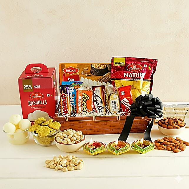 Haldiram's Patisa, 800g, Indian Sweets Diwali Gift Pack - View #8